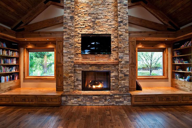 Wood Fireplace